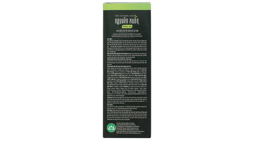 Dầu gội dược liệu Nguyên Xuân dưỡng tóc suôn mượt chai 400g - 13